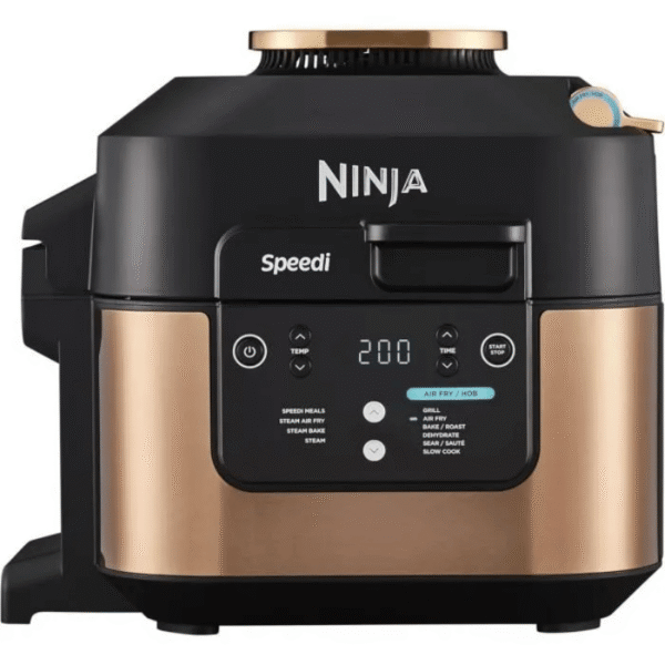 Cuiseur rapide Ninja Speedi 10-en-1 – 5,7L – 10 fonctions – Noir et Cuivre – Repas en 15 minutes