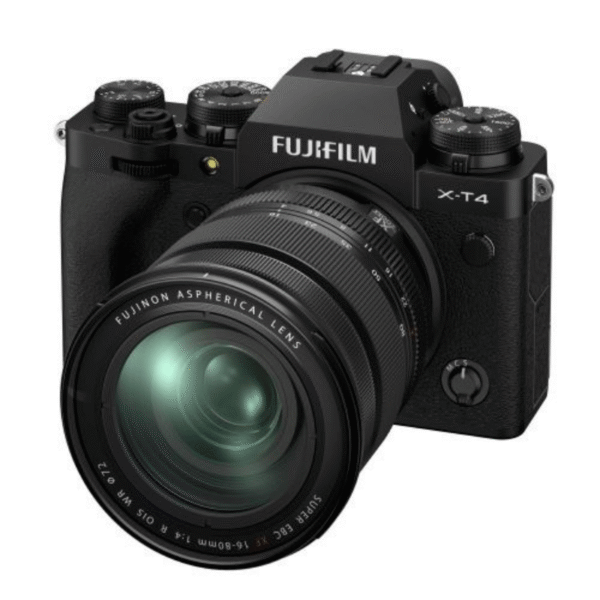 Appareil photo hybride Fujifilm X-T4 Noir + XF 16-80mm f/4 R OIS WR – Image 3
