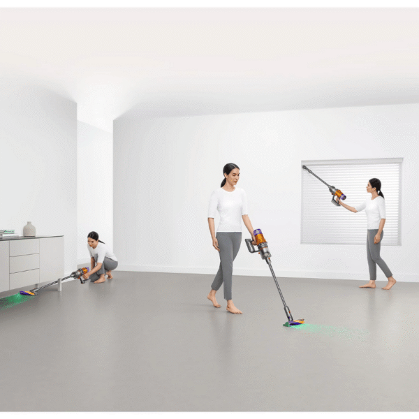 Aspirateur sans-fil Dyson V12 Detect Slim™ Absolute (jaune/nickel) – Image 2