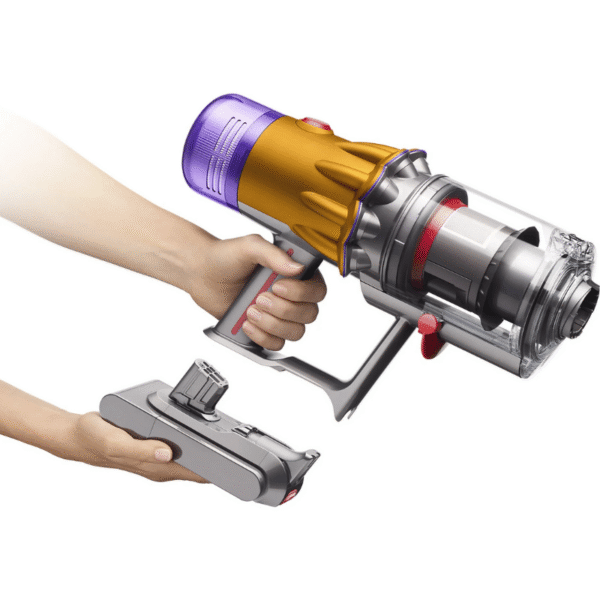 Aspirateur sans-fil Dyson V12 Detect Slim™ Absolute (jaune/nickel) – Image 7