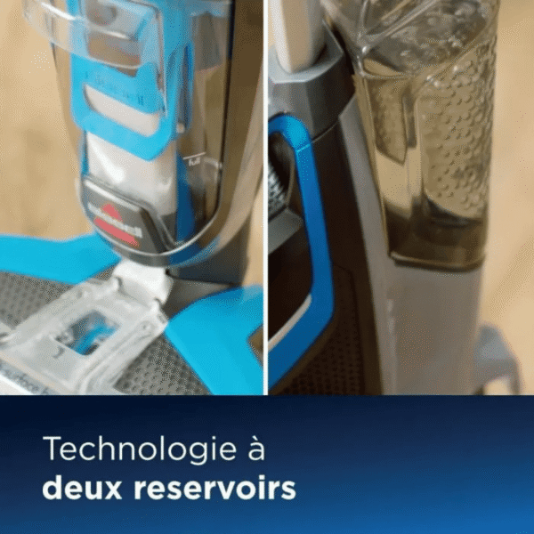 BISSELL Nettoyeur Multifonction 3 en 1 CrossWave 17132 Filaire – Aspirateur / Nettoyeur / Sécheur 3-en-1 pour sols durs et moquettes – Image 5