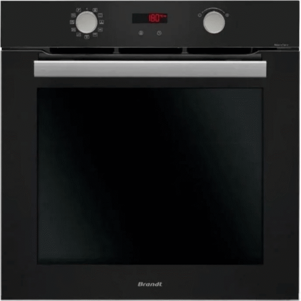 Four encastrable pyrolyse BRANDT BXP5559B – Noir – Multifonction – Porte froide – 67l – Fonctions vapeur – Image 6