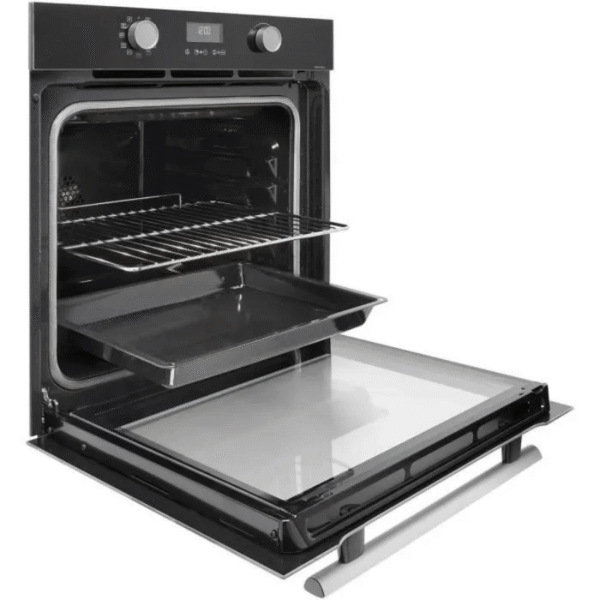 Four encastrable pyrolyse BRANDT BXP5559B – Noir – Multifonction – Porte froide – 67l – Fonctions vapeur – Image 3