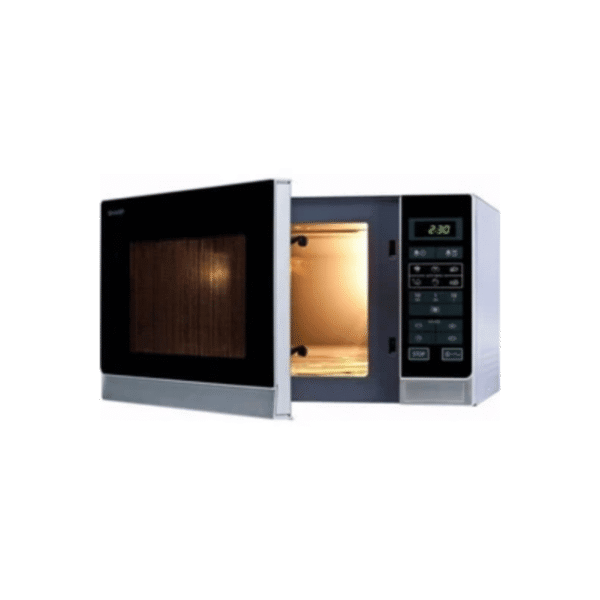 Micro-ondes mono-fonction Sharp R-342(IN)W - Four micro-ondes monofonction - 25 litres - 900 Watt – Image 2