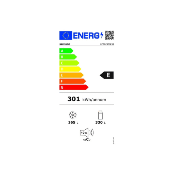 Samsung RF50C530ES9 - Réfrigérateur américain - Inox – Image 3