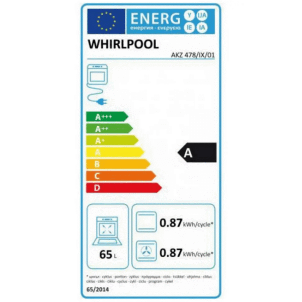 Four pyrolyse WHIRLPOOL AKZ 478 IX 01 – Image 2