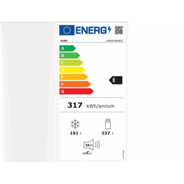 HAIER - Réfrigérateur américain HSR3918ENPG – Image 3
