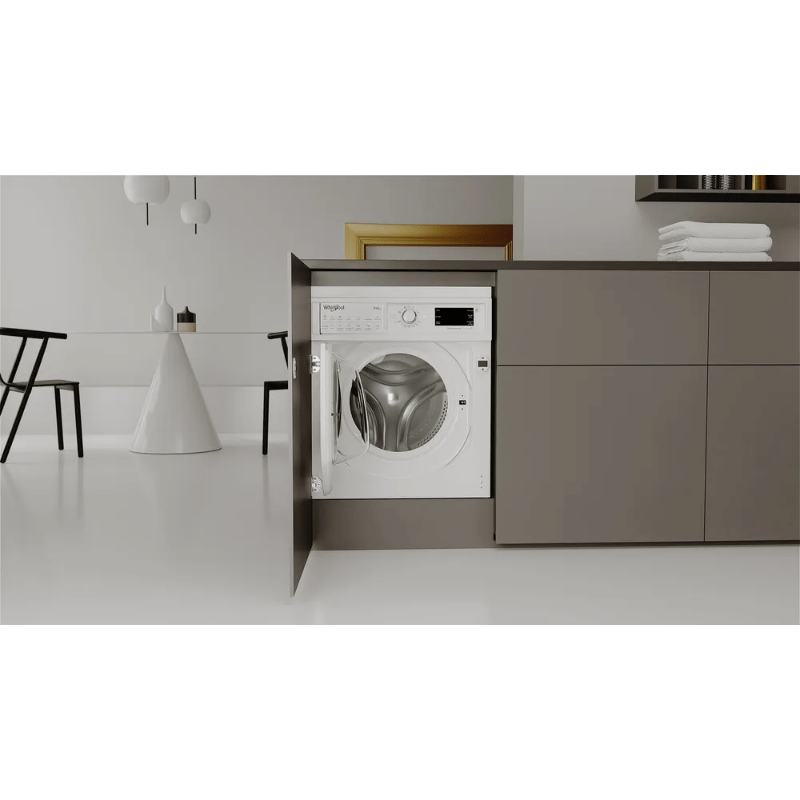 WHIRLPOOL - Lave-linge séchant encastrable 9kg - FreshCare - BIWDWG961485FR – Image 2